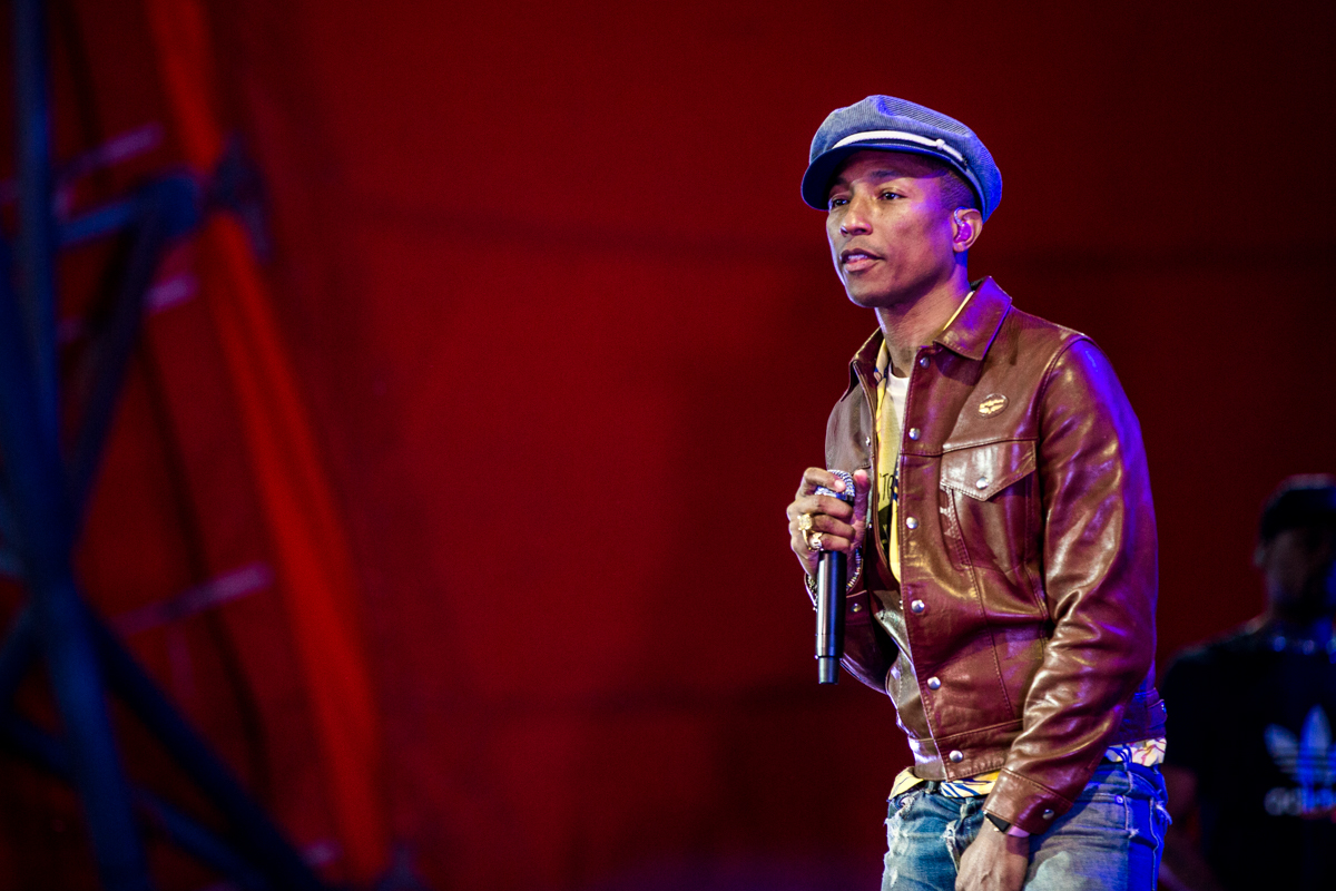 Pharrell Williams, Roskilde Festival, Roskilde Festival 2015, RF15, Orange Scene