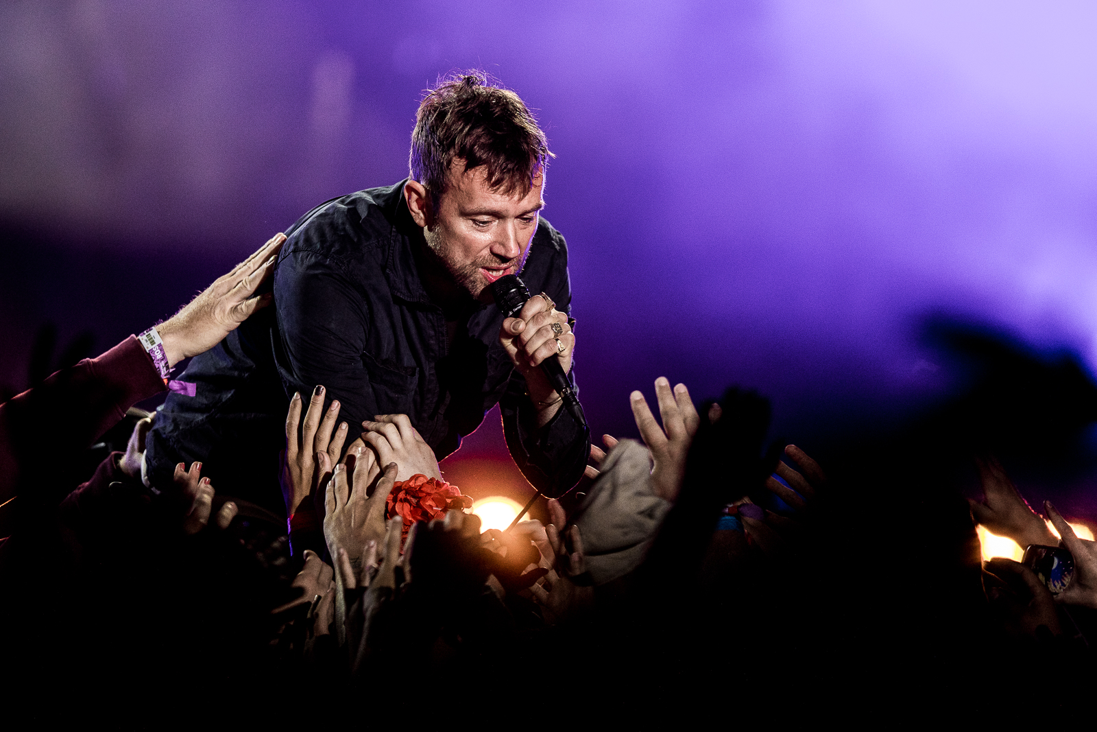 Gorillaz, Roskilde Festival, RF18, Orange